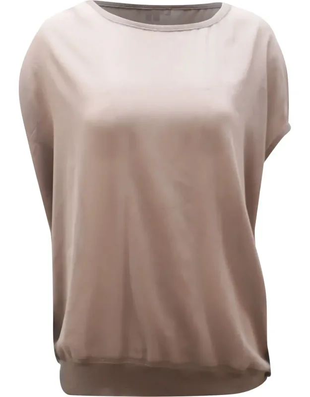 Loose Shirt In Silk