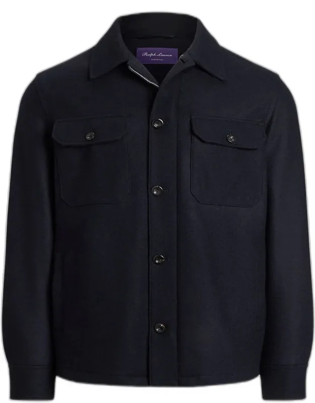 Cashmere-blend Shirt Jacket