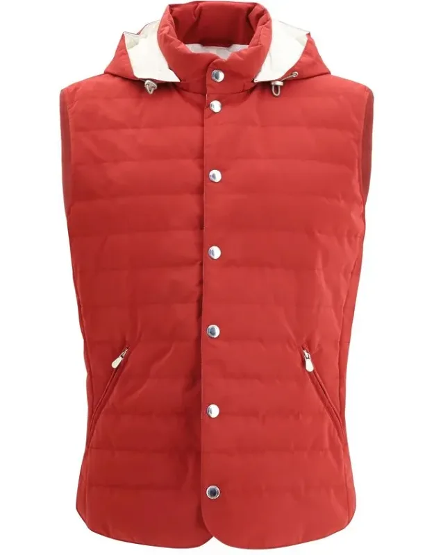 Multicolor Polyester Sleeveless Jacket
