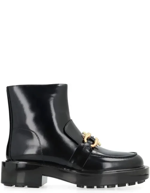 Calfskin Ankle Boots
