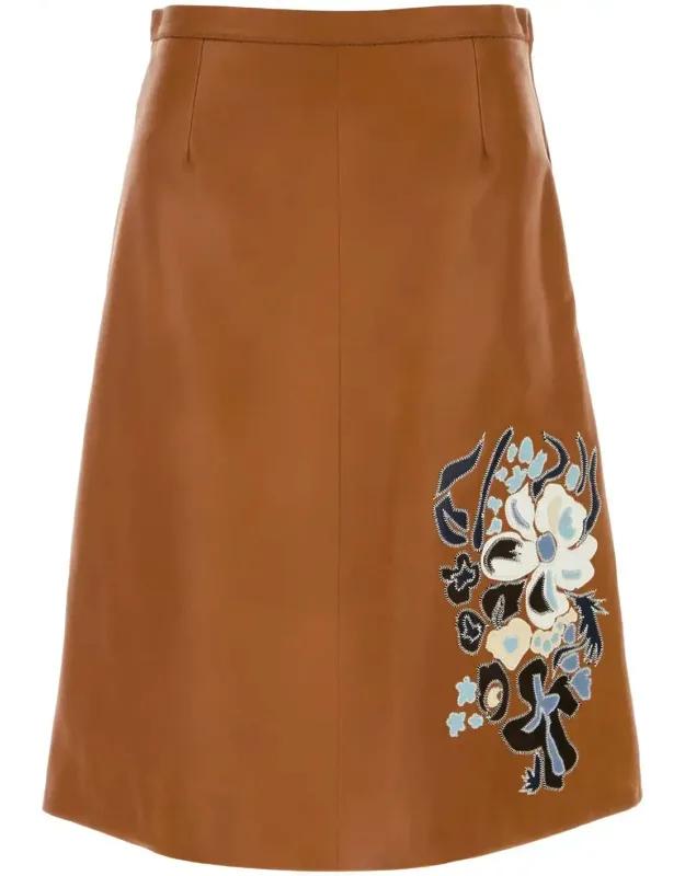 Leather Skirt
