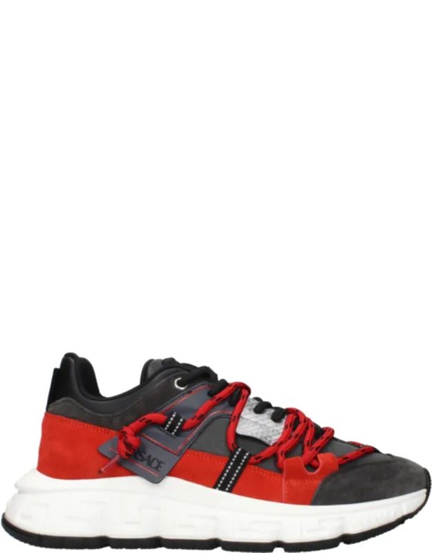 Leather Chunky Sneakers