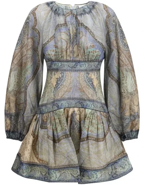 Multicolor Cotton Casual Dress