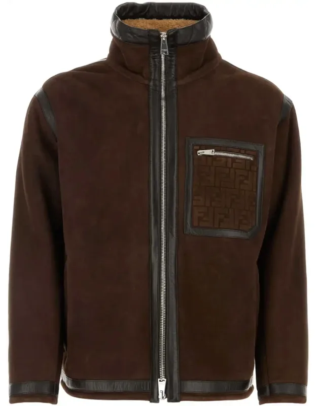 Chocolate Suede Jacket
