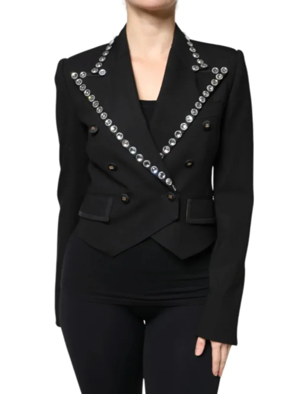 Crystal Double Breasted Blazer