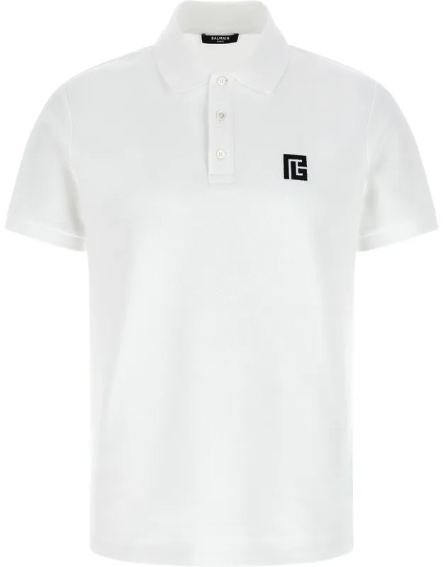 Bicolor Cotton Polo Shirt