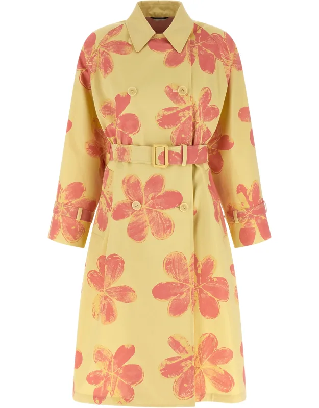 Bicolor Cotton Coat