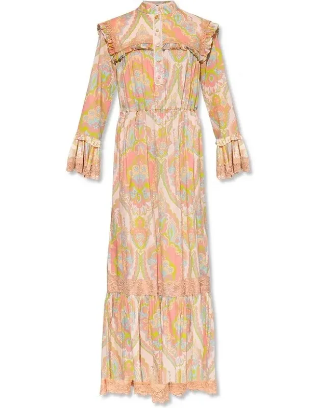 Multicolor Cotton Casual Dress