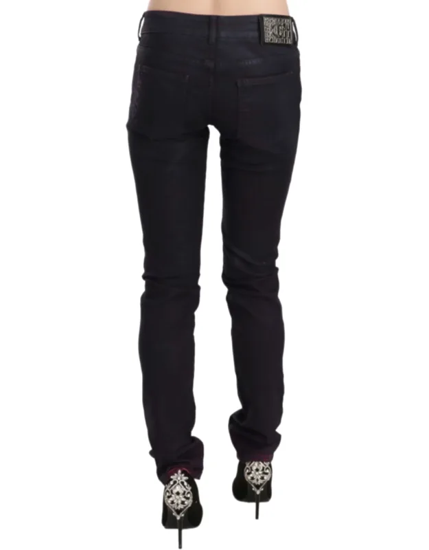 Low Waist Skinny Denim Pants