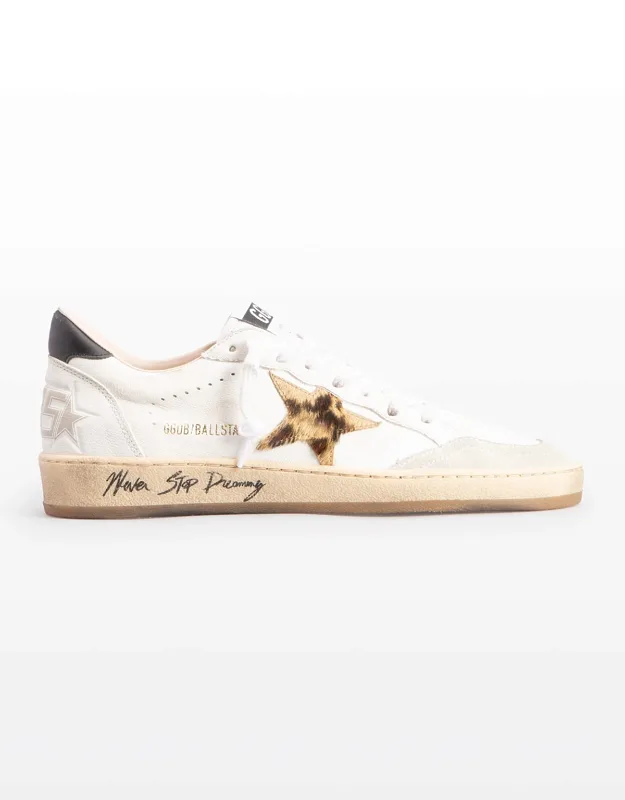 Ballstar Mixed Leather Low-top Sneakers