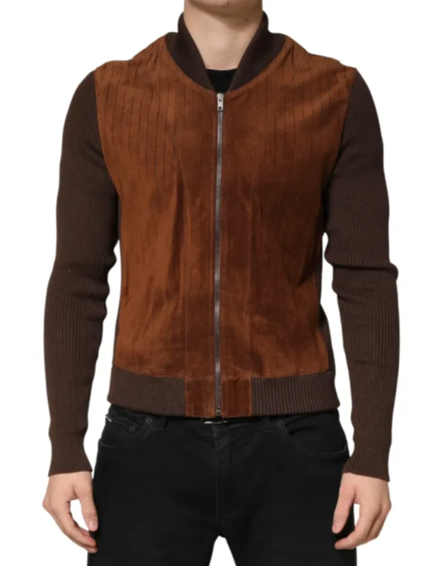 Full Zip Biker Jacket