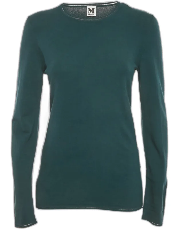 Stretch Knit Crewneck Sweatshirt