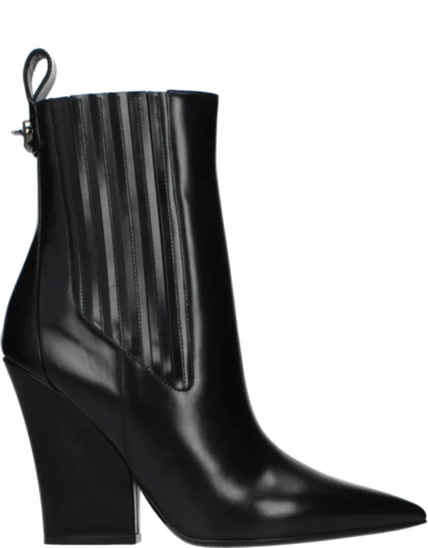 Leather Ankle Boots