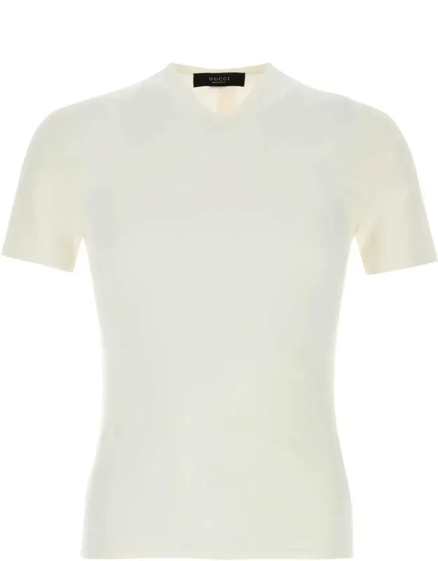 Knit T-shirt Viscose Mix