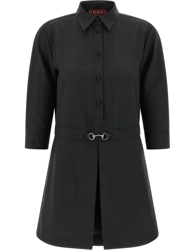 Wool Short Dress