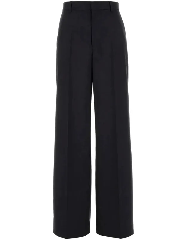 Wool Wide-leg Pants