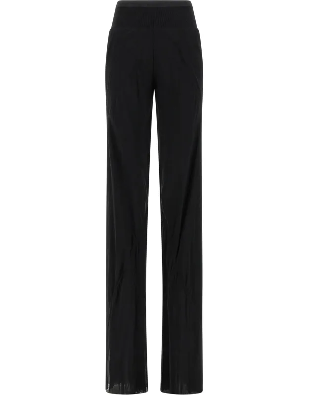 Silk Flared Pants