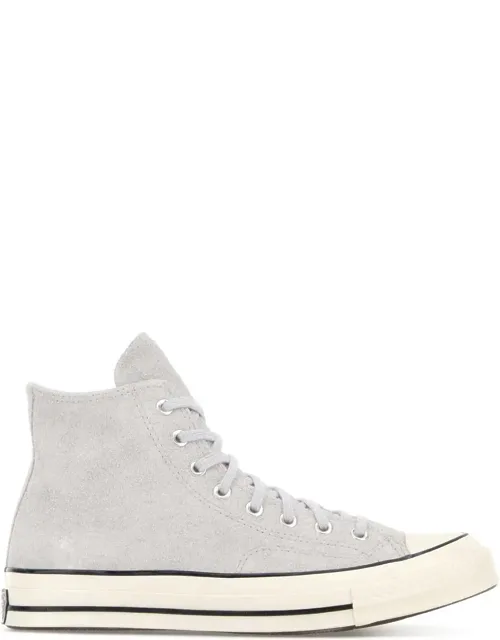 Light Grey Suede Chuck 70 Sneakers