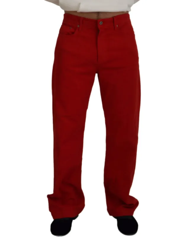 Straight Fit Denim Jeans