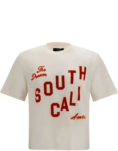 Amiri Cotton T-shirt - Vintage-inspired Design, Relaxed Fit