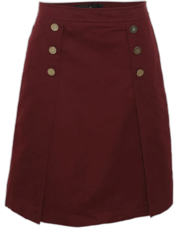 Cotton Midi Skirt