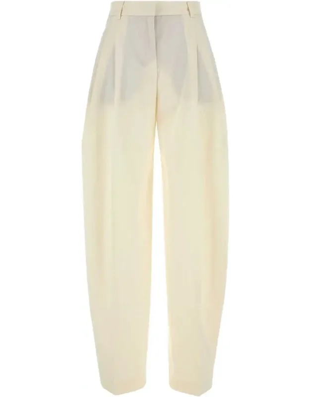 Ivory Gabardine Pants