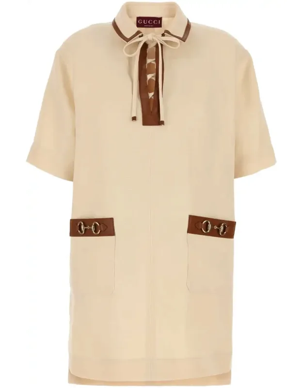 Linen Mini Dress