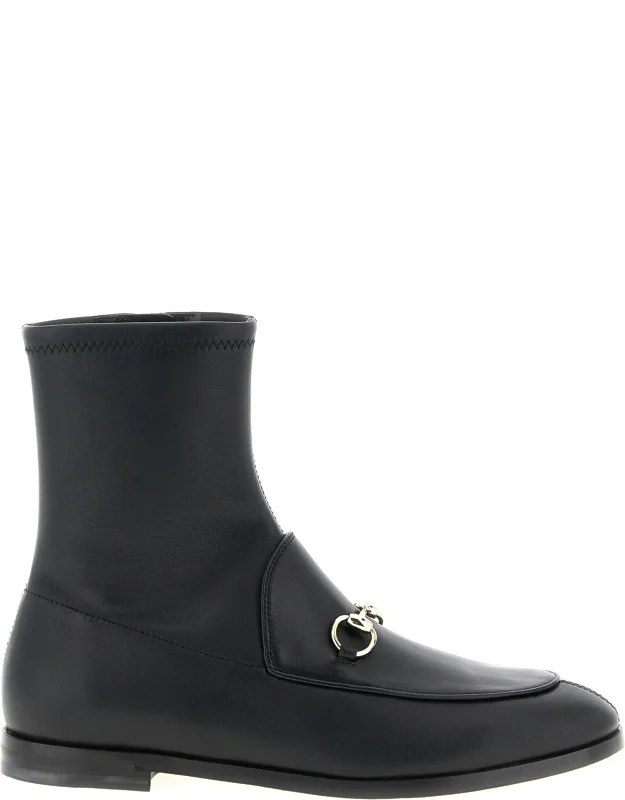 Lamb Leather Ankle Boots