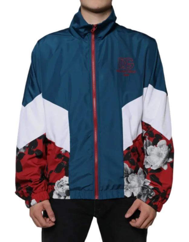 Multicolor Full Zip Jacket
