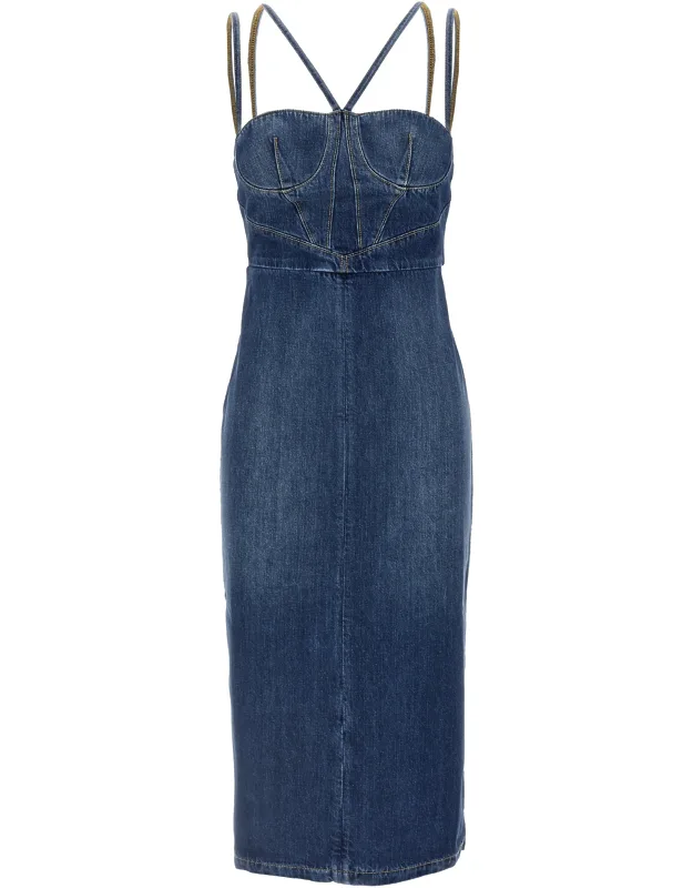 Cotton Midi Dress