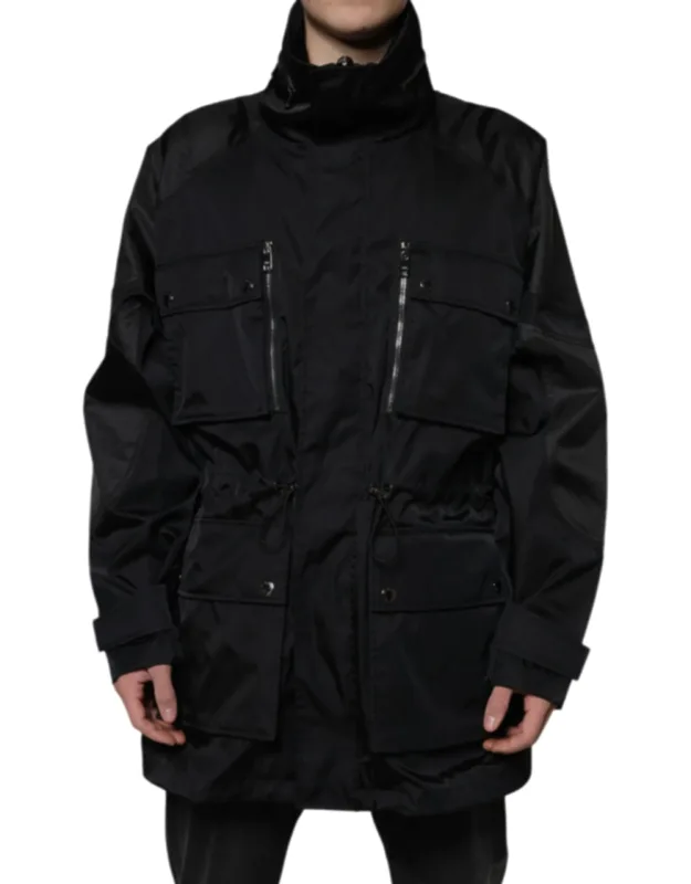 Nylon Winter Parka Jacket