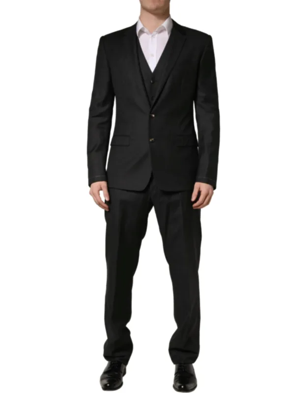 Wool Slim Fit Formal 3 Piece Suit