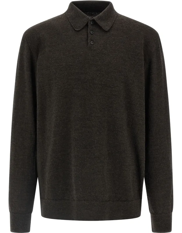 Wool Polo Shirt