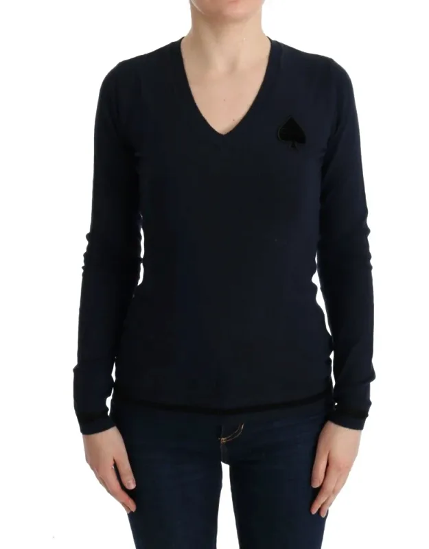 V-neck Viscose Sweater