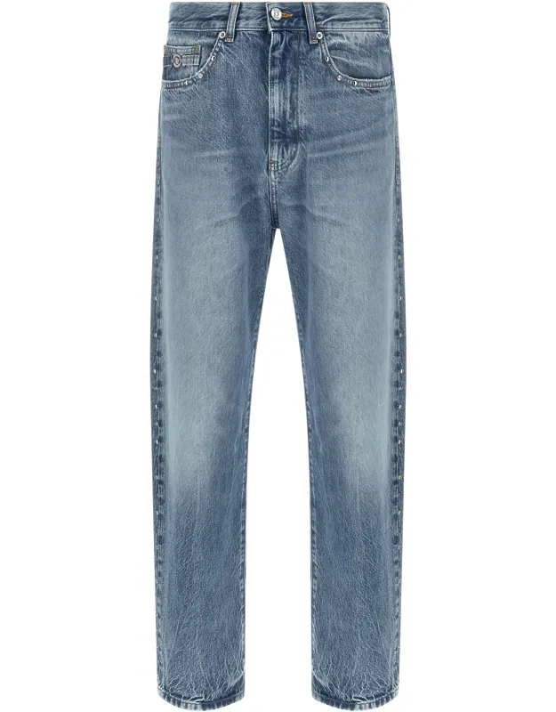 Cotton Straight-leg Jeans