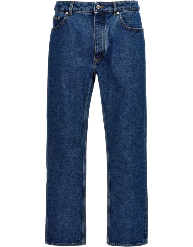 Straight-leg Jeans