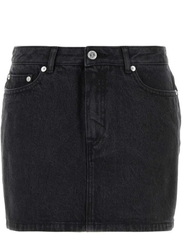 Denim Mini Skirt