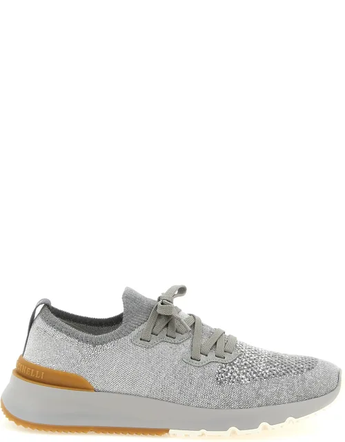 Cotton Athletic Sneakers