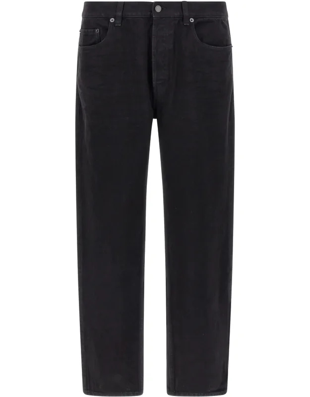 Cotton Straight-leg Jeans
