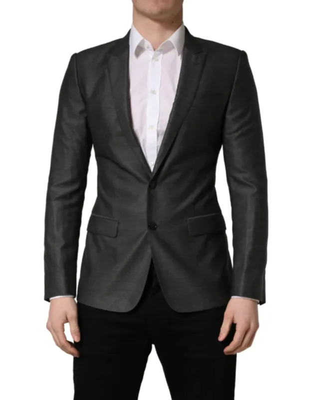 Wool Slim Fit Coat Jacket Blazer