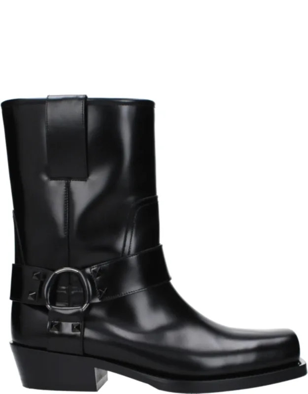 Leather Ankle Boots