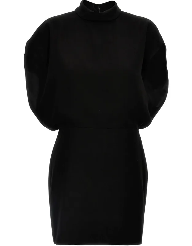Triacetate Short Dress