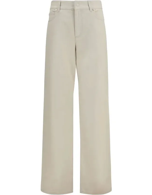 Cotton Straight-leg Jeans