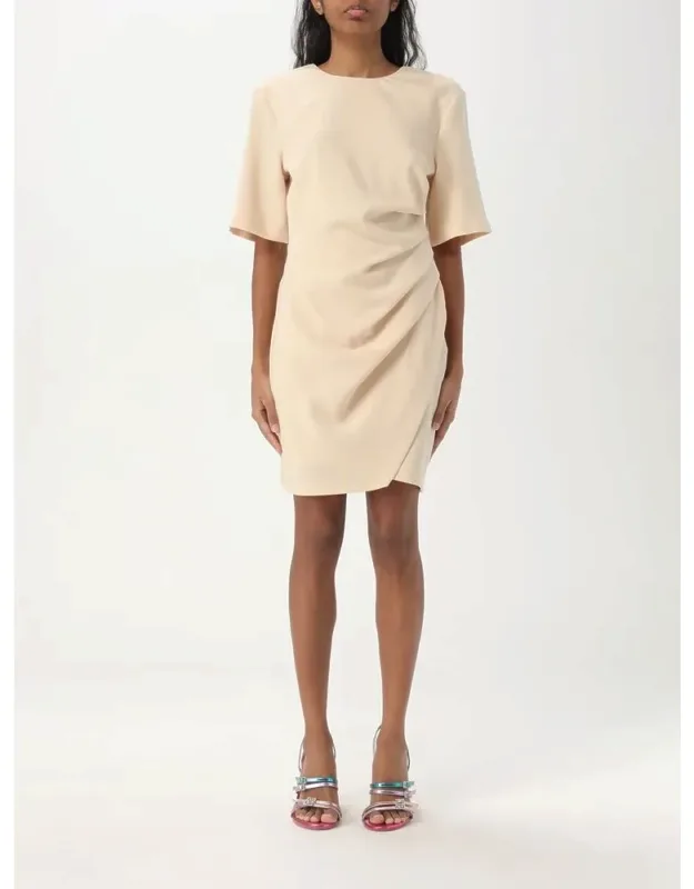 Multicolor Crepe Casual Dress