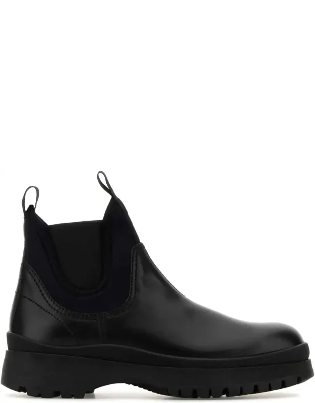 Leather Ankle Boots