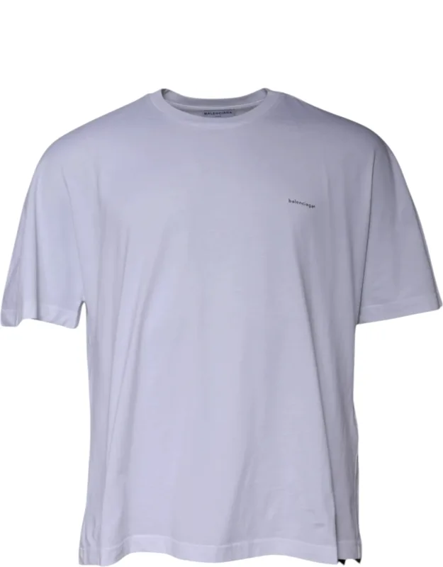 Logo Cotton Crew Neck Short Sleeve T-shirt