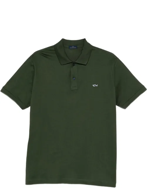 Logo-embroidered Polo Shirt