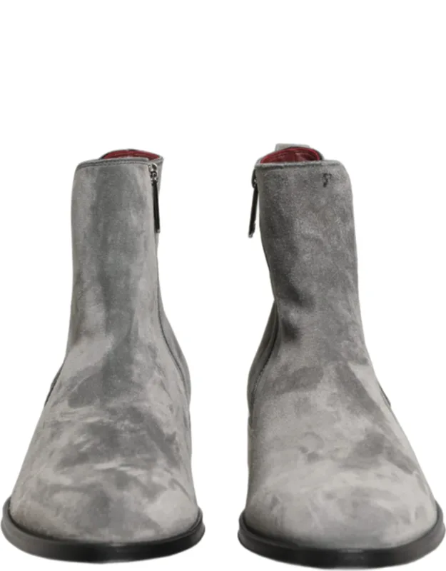 Suede Leather Chelsea Boots