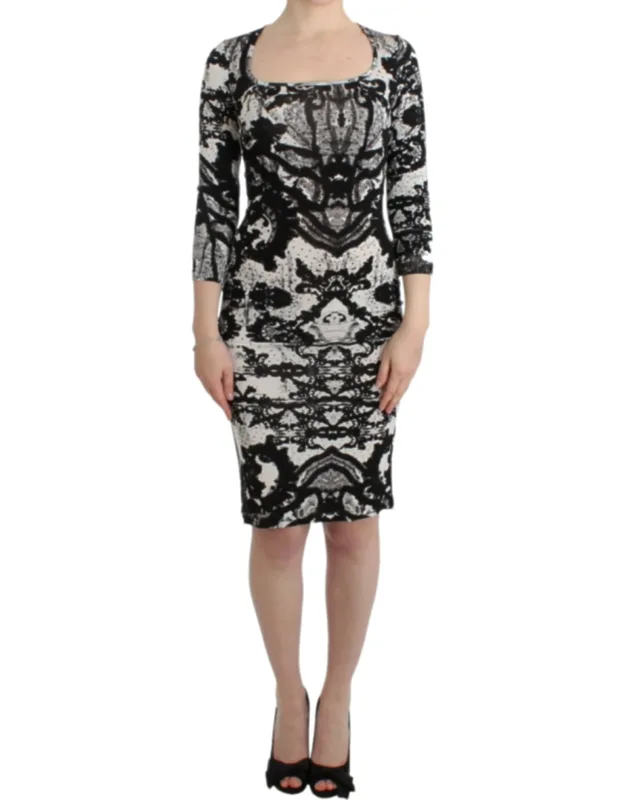Printed Sheath Dress
