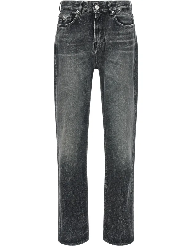 Cotton Straight-leg Jeans